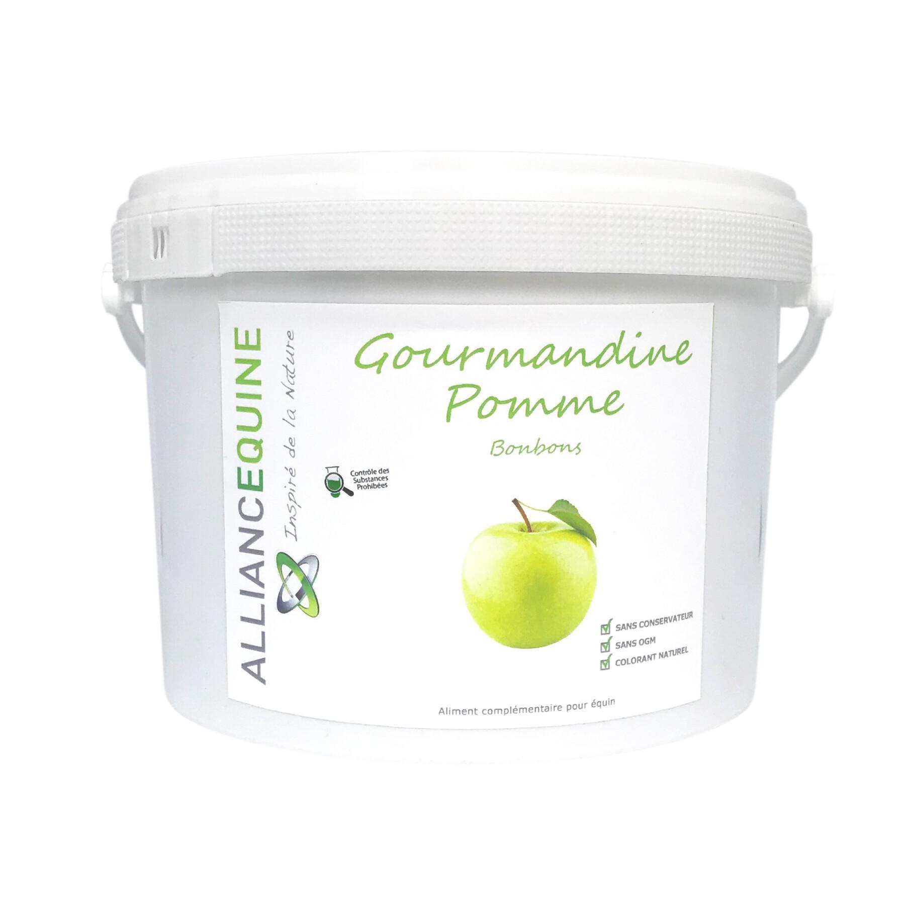 Gourmandine-Snacks für Pferde Alliance Equine Pomme