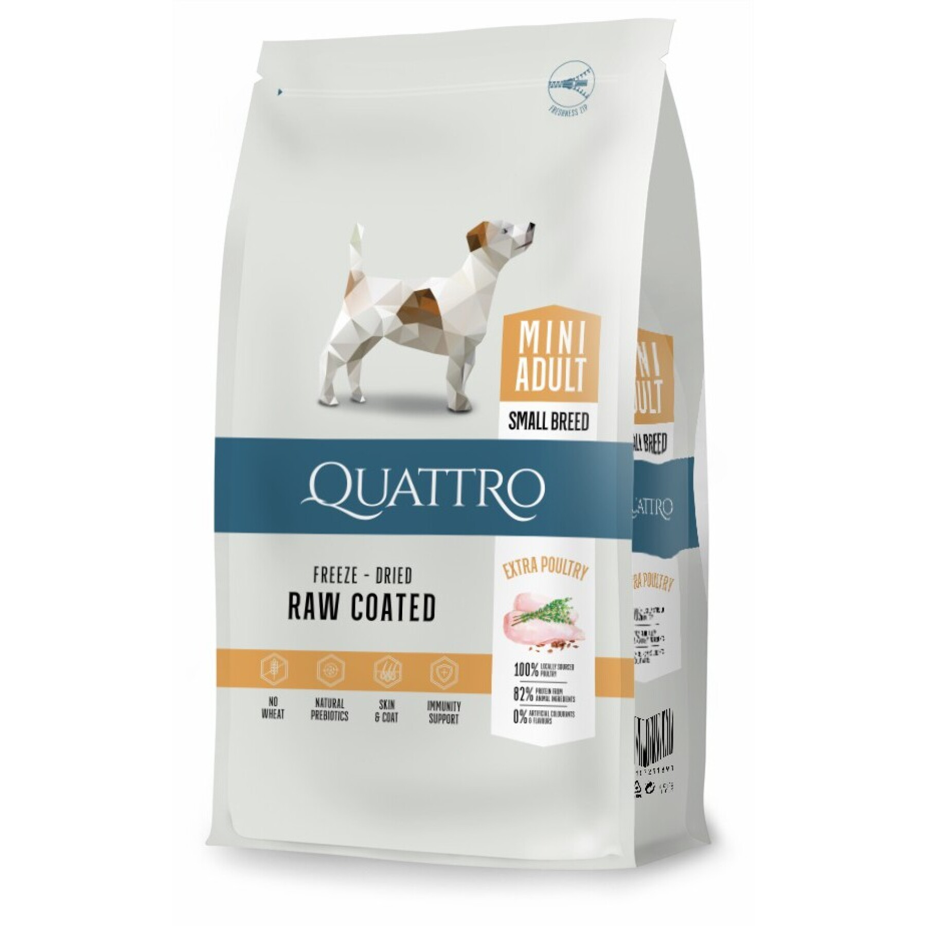 Hundekroketten Geflügel BUBU Pets Quatro Super Premium