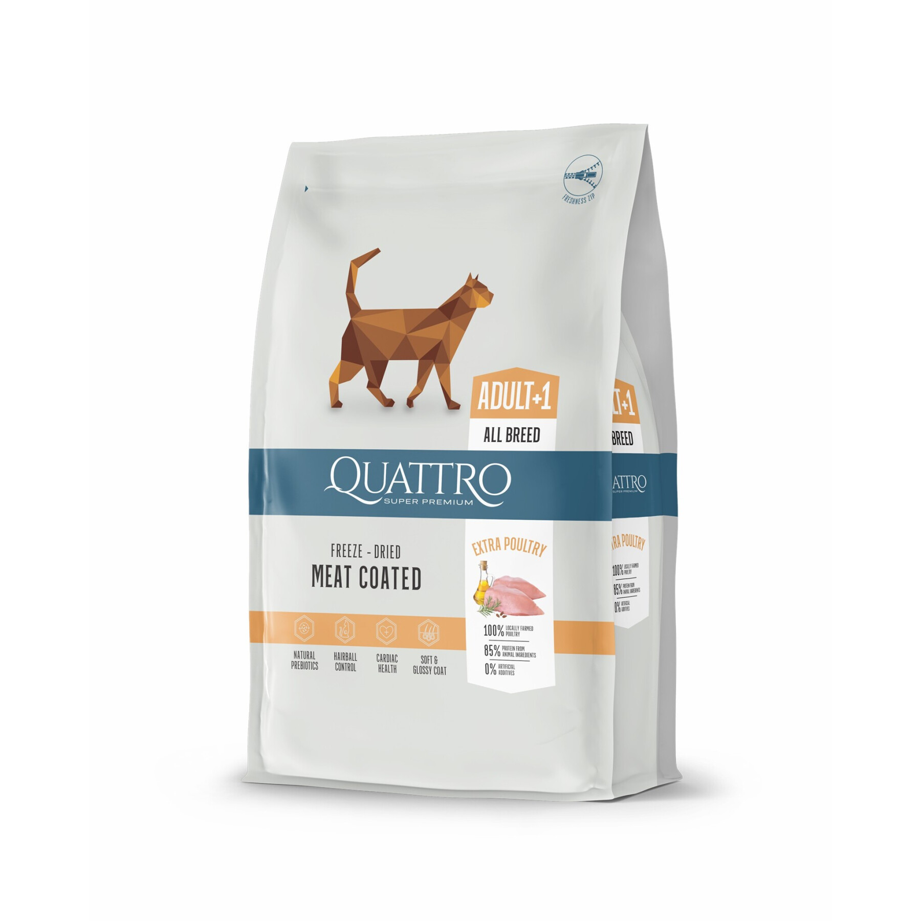 Trockenfutter für Katzen BUBU Pets Quatro Super Premium