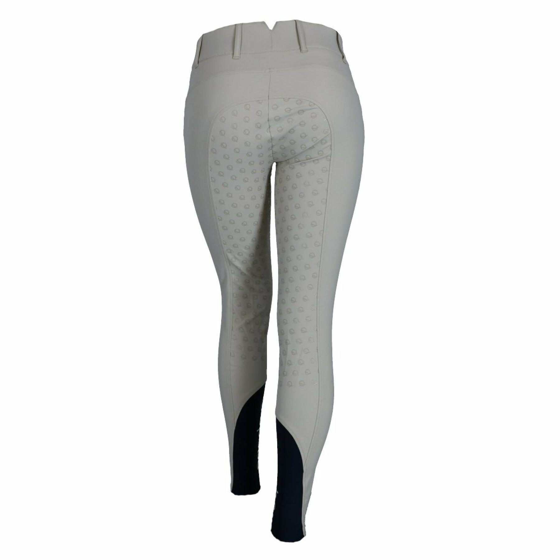 Reithose full grip hohe Taille Damen Eqode Darcey