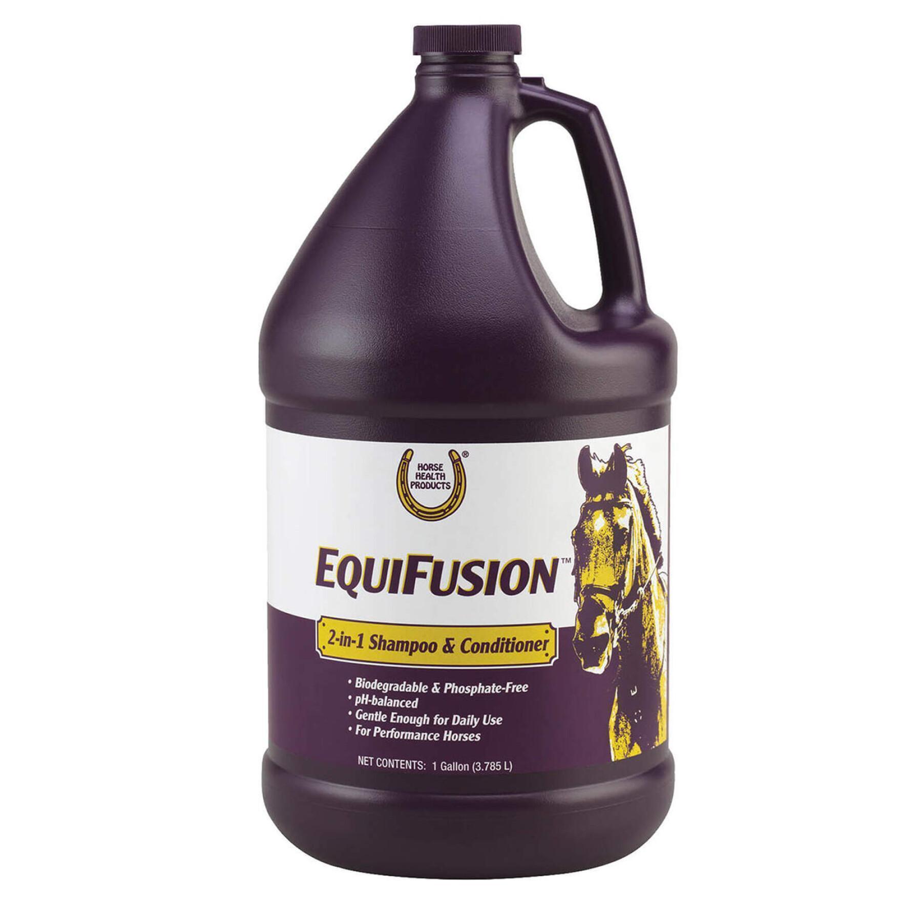 Shampoo und Spülung für Pferde Farnam Equifusion 3,78 L