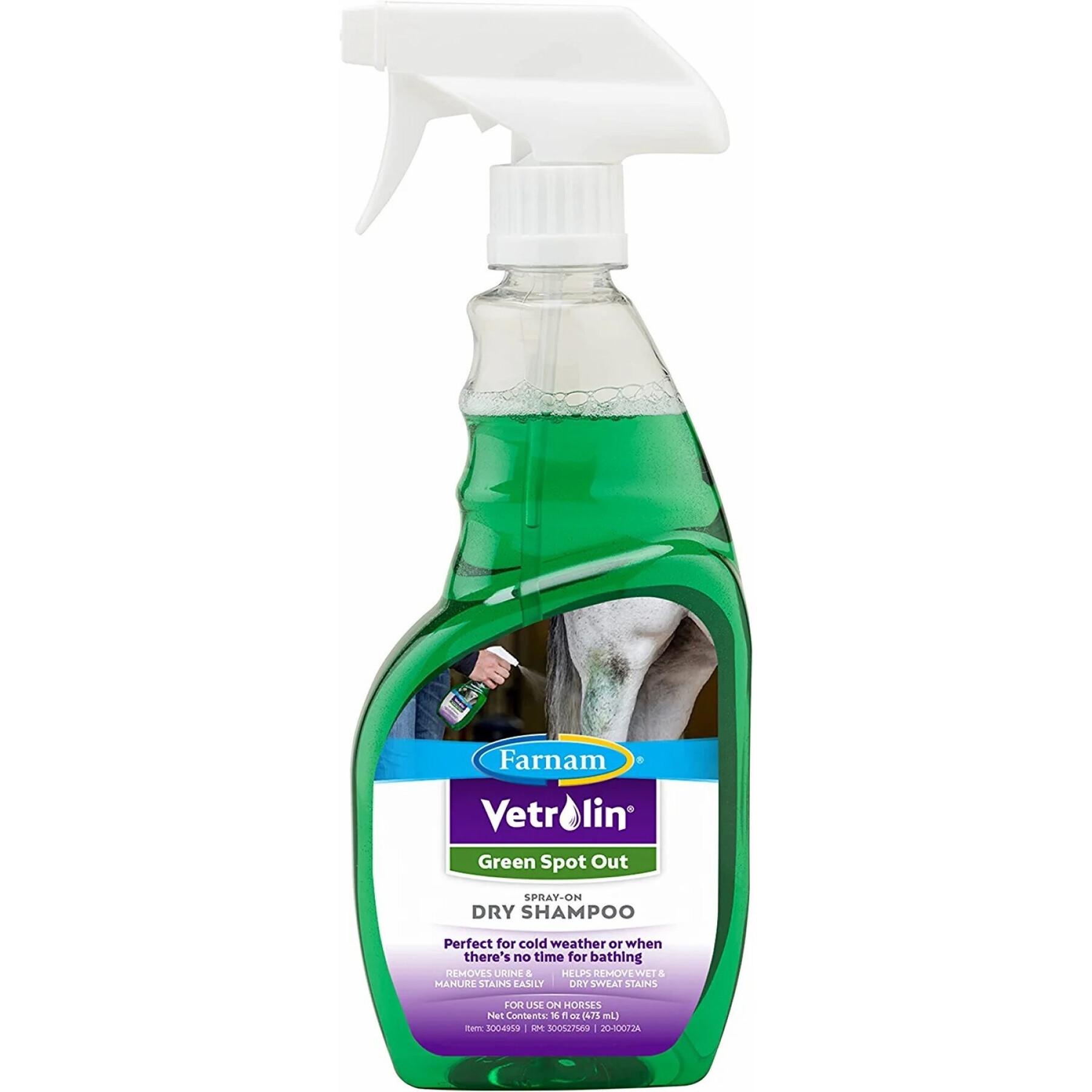 Shampoo für Pferde Farnam Vetrolin Green Spot Out 473 ml