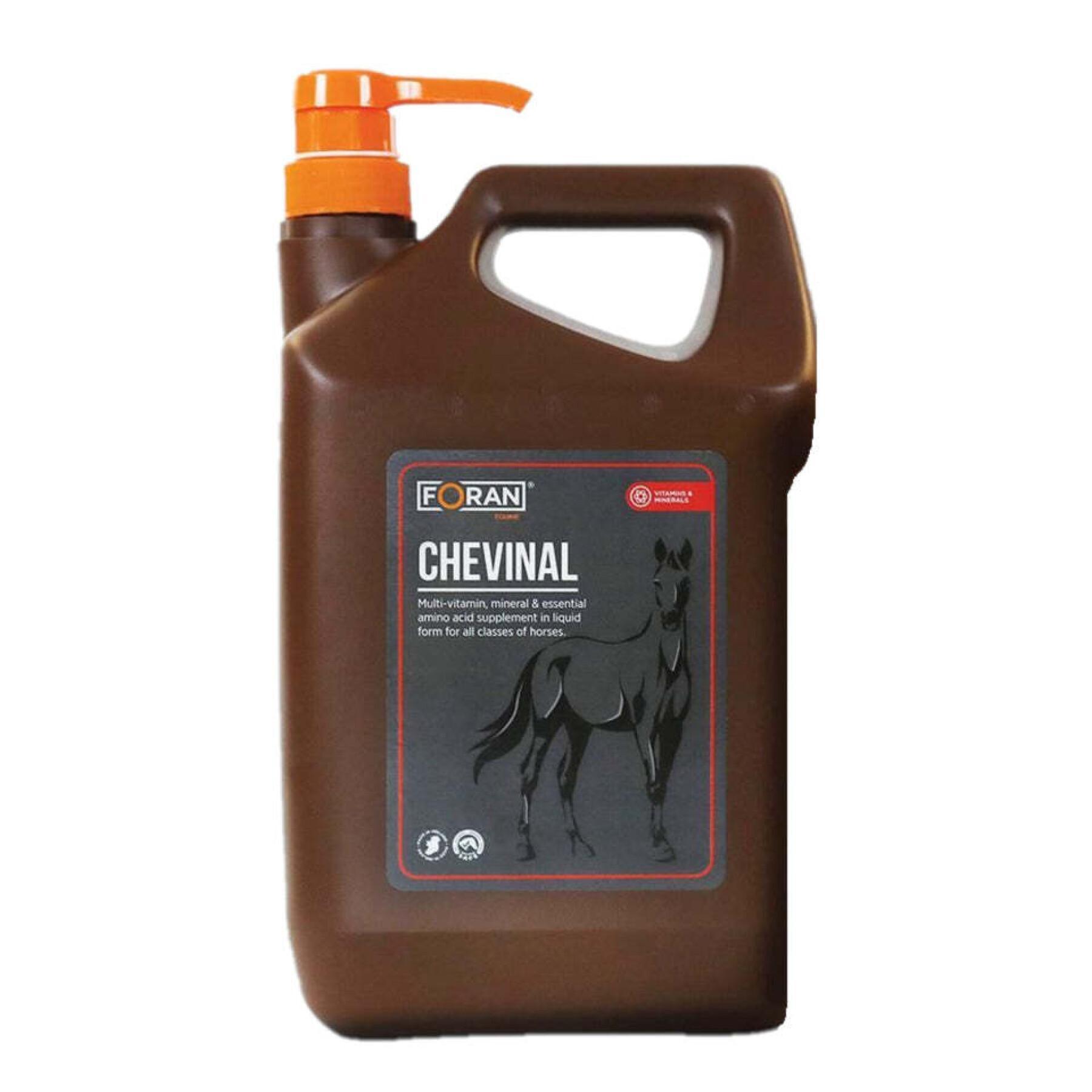 Vitamine und Mineralien für Pferde Foran Chevinal Plus 5 L