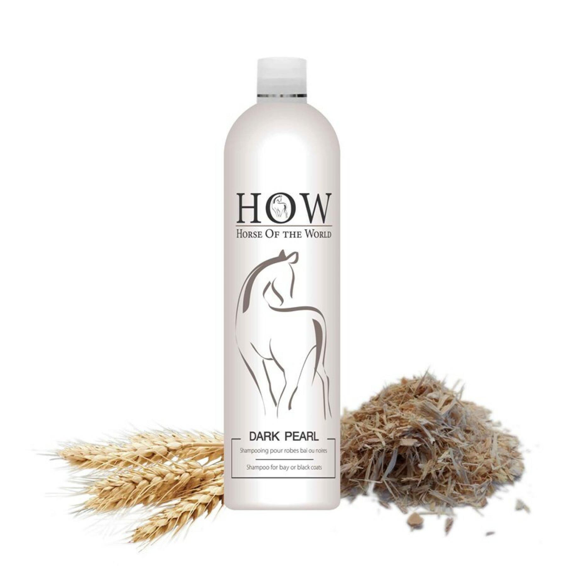 Dunkles Shampoo für Pferde Horse Of The World 500 ml