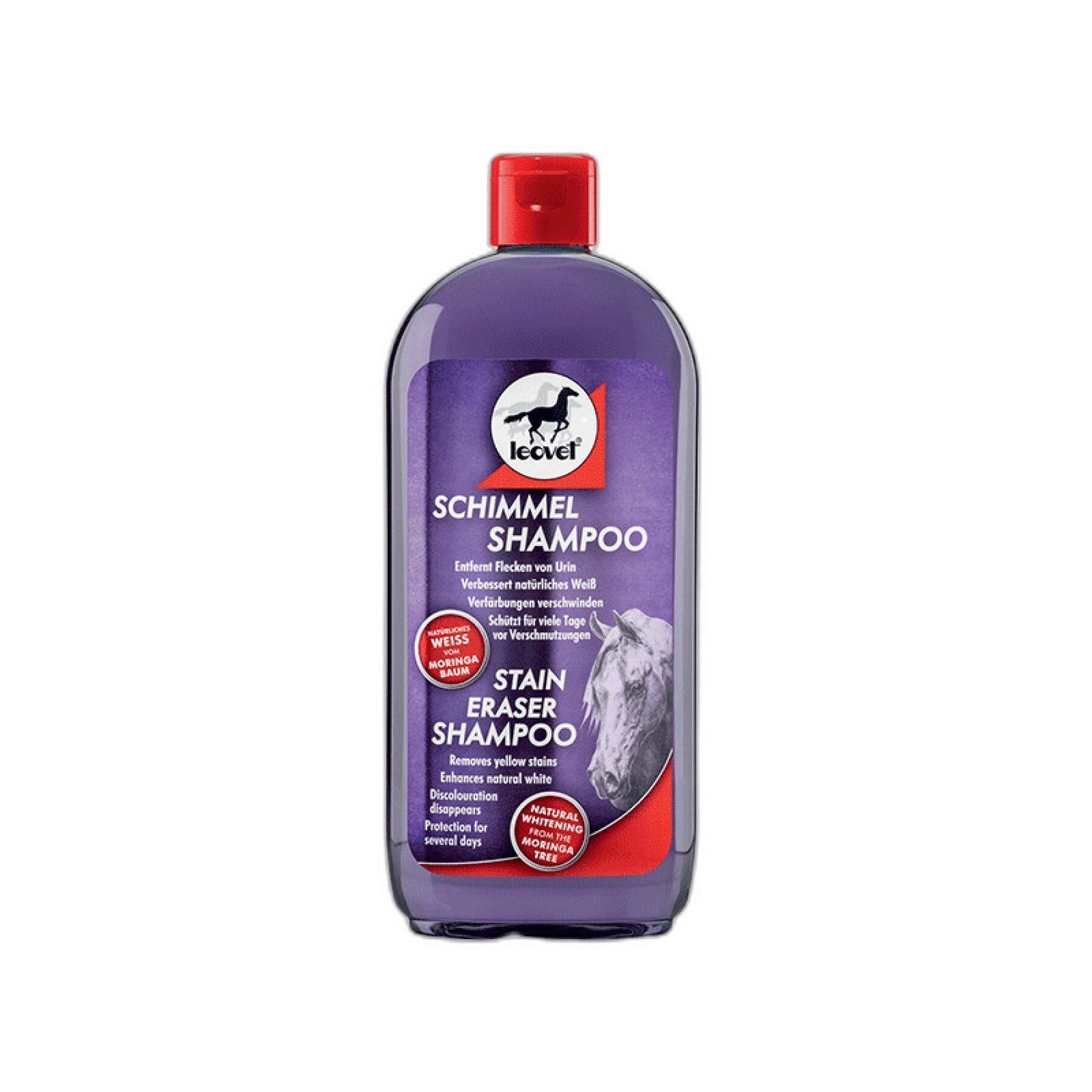 Shampoo Pferd löscht weiße Flecken Leovet Shiny 500 ml