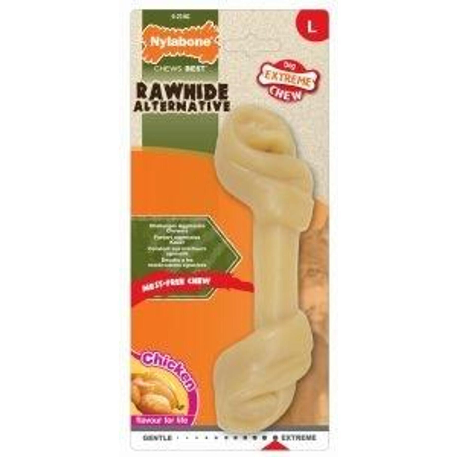 Hundespielzeug Nylabone Extreme Chew - Knot Original Flavour Chicken L