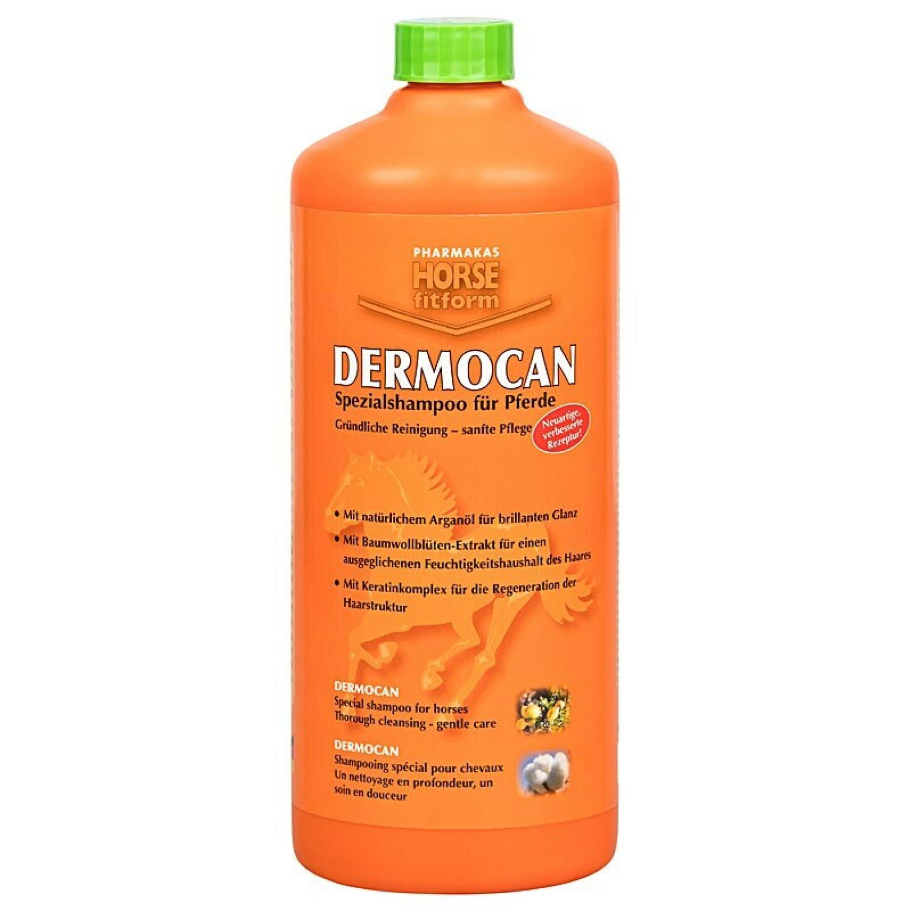 Shampoo für Pferde Pharmaka Dermocan 2,5l
