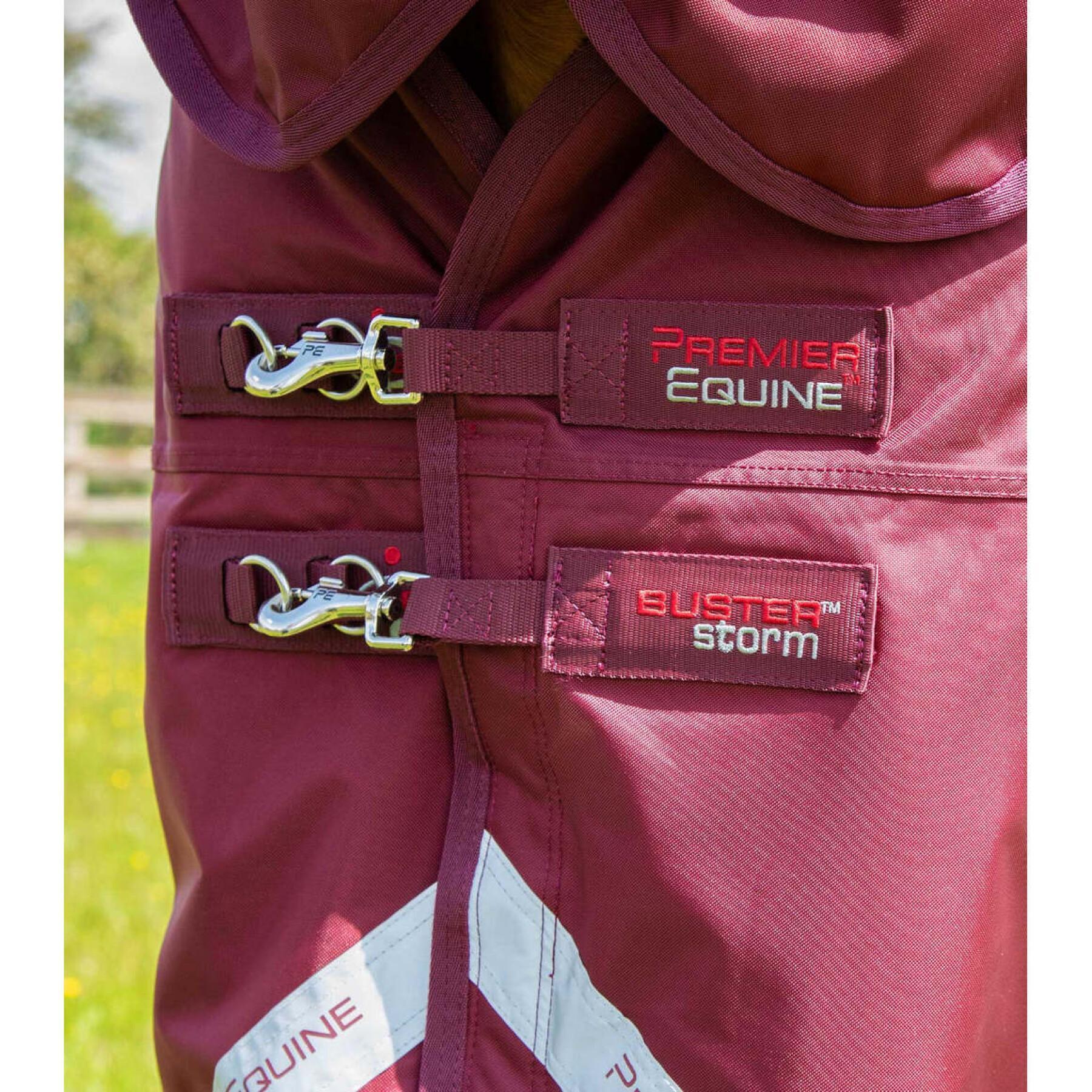 Wasserdichte Outdoor-Decke mit Halsteil Premier Equine Buster Storm Classic 90 g