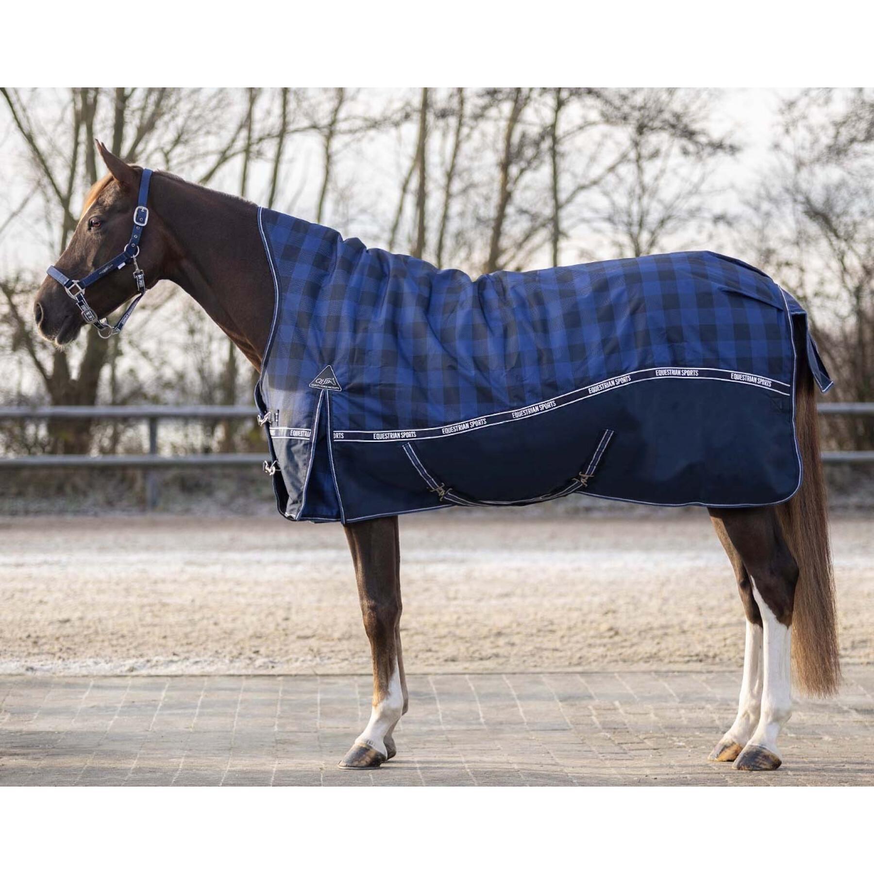 Outdoor-Decke für Pferde mit einem halben Hals QHP Collection 150gr