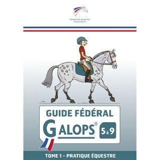 Buch guide fédéral galop 5 à 9 Hippotonic Tome 1