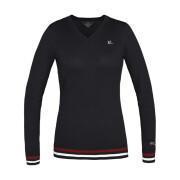 Sweatshirt mit V-Ausschnitt, Damen Kingsland Classic